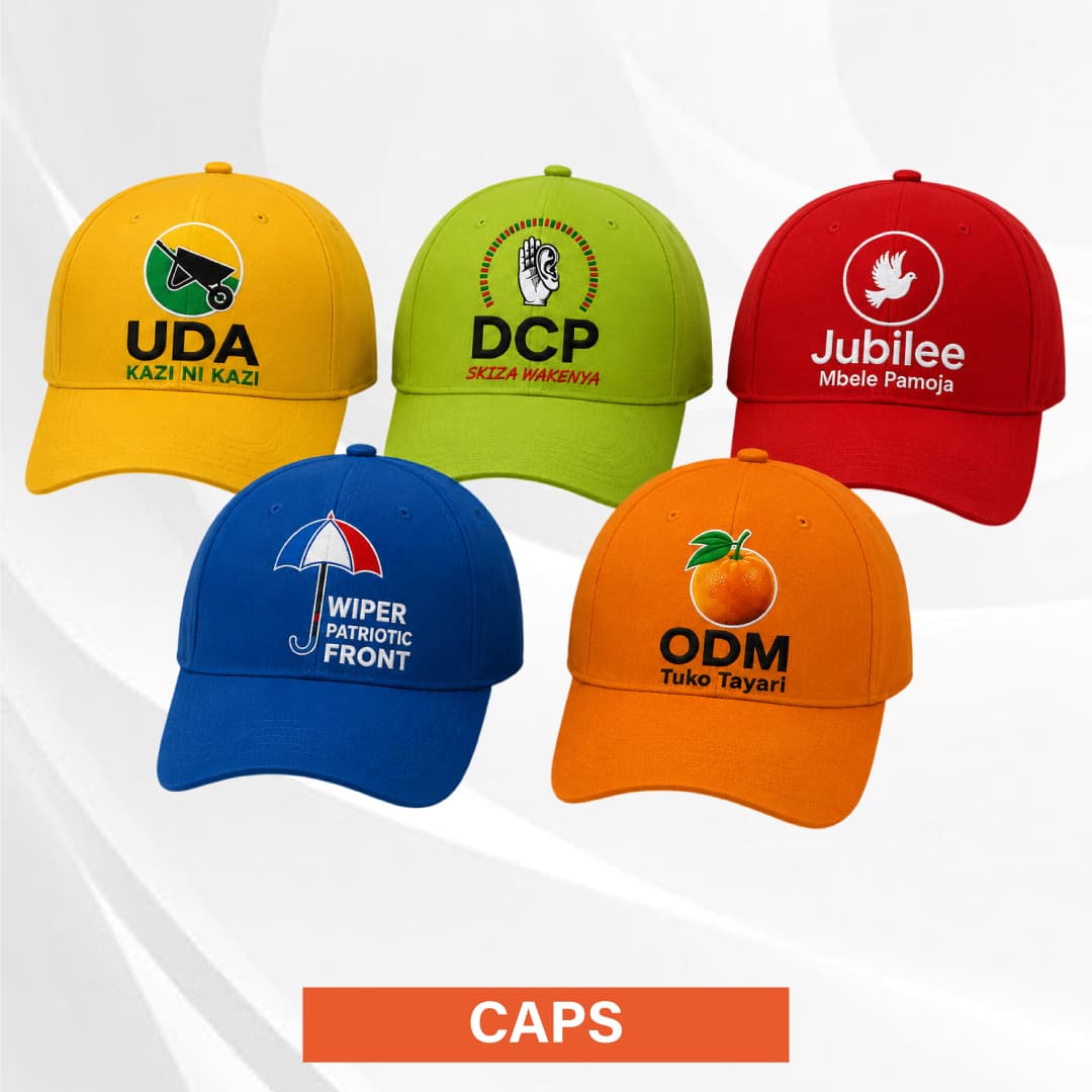Campaign Caps branded for every party