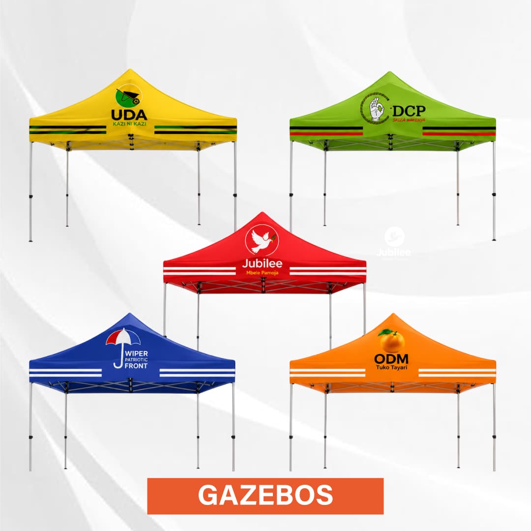 Campaign Gazebos branded for every party