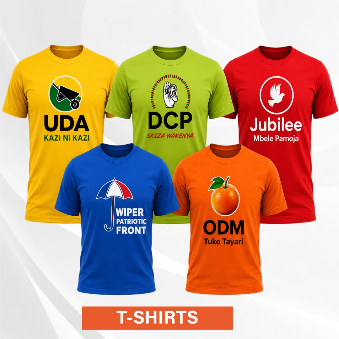 Campaign T-Shirts branded for every party